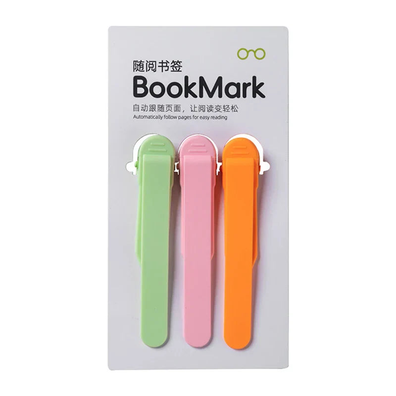 1/3/6pcs Smart Silicone Bookmarks – Spare Parts & Accessories for Book Lovers